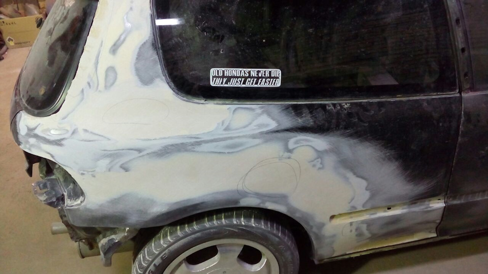 Фото в бортжурнале Honda Civic Hatchback (5G)