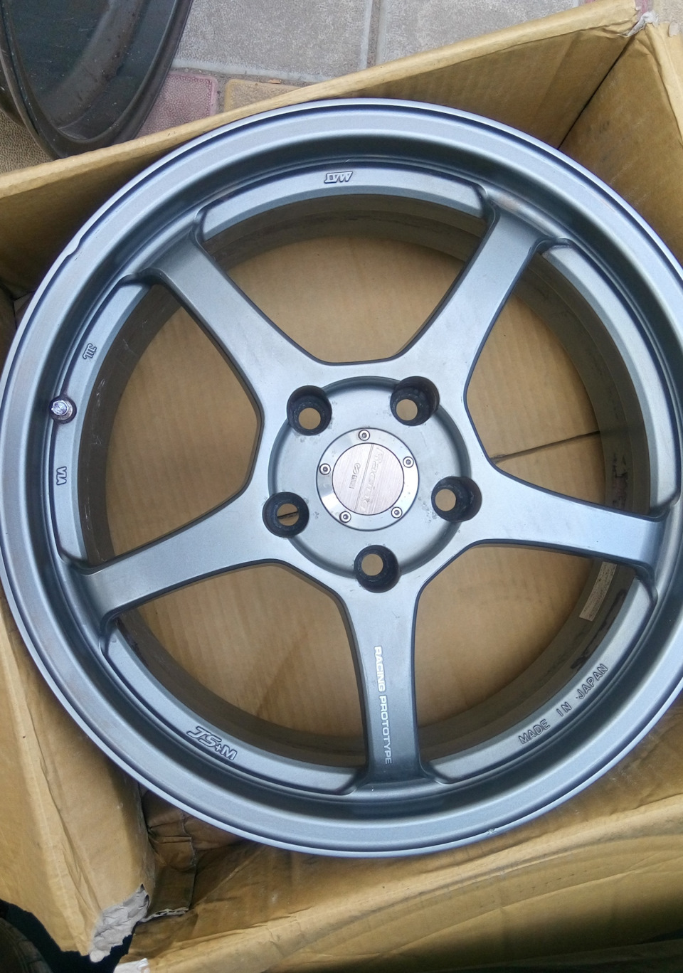 ENKEI Racing JS+M 15インチ 5J オフセット45 PCD100 希少な5スポーク
