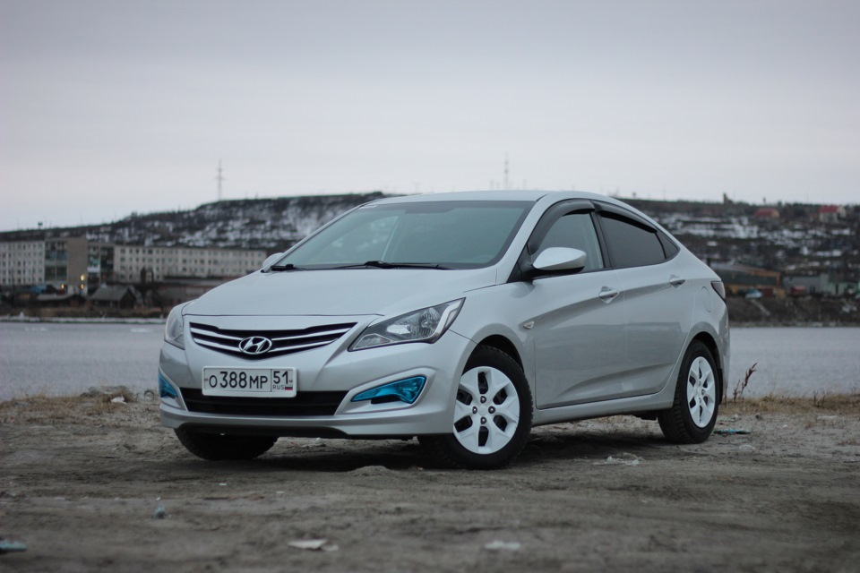 Photo from the logbook Hyundai Solaris (1G)