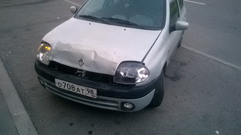 Photo from the logbook Renault Clio II