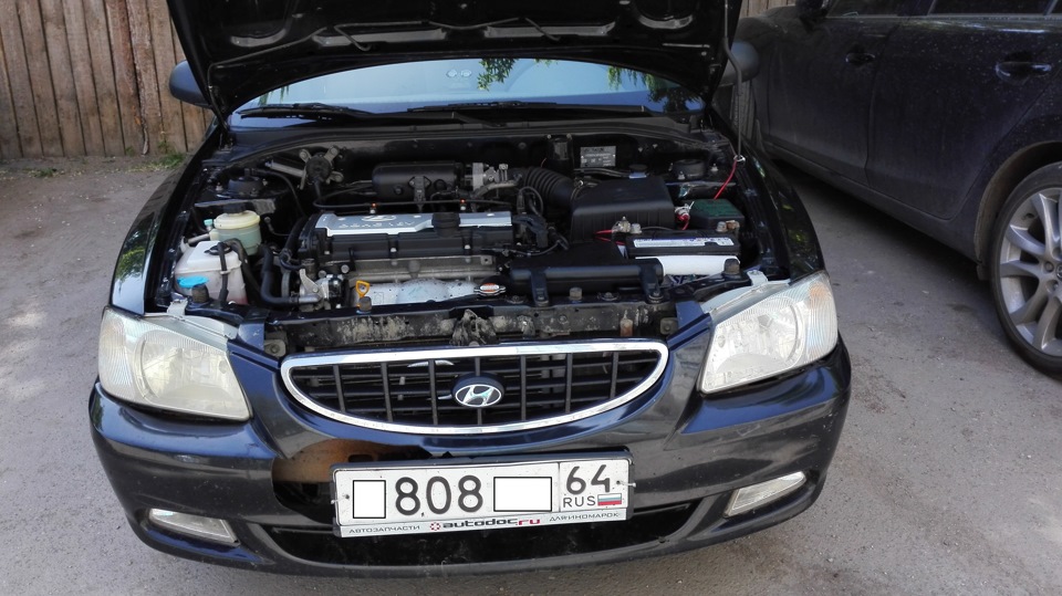 Фото в бортжурнале Hyundai Accent (2G)