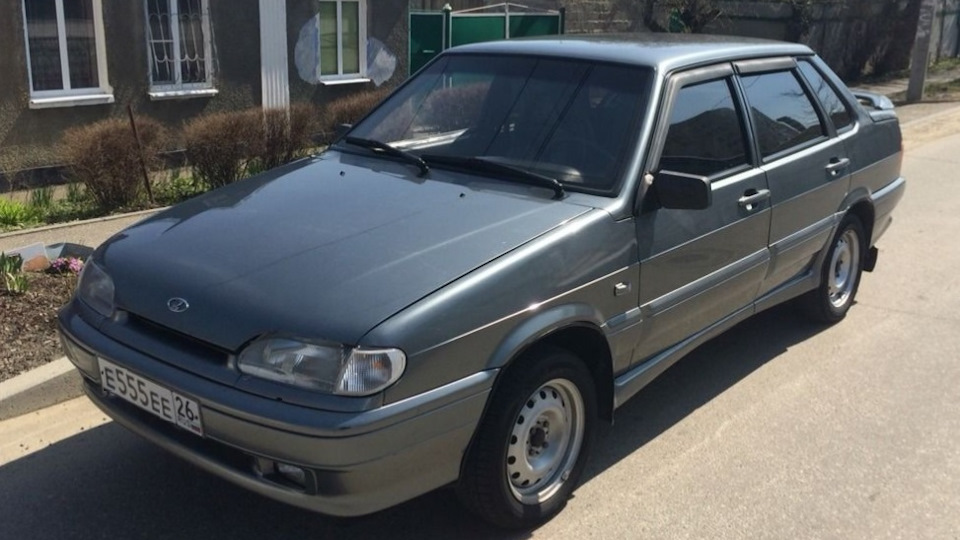 Lada 2115 Светло-серо-зеленый мет