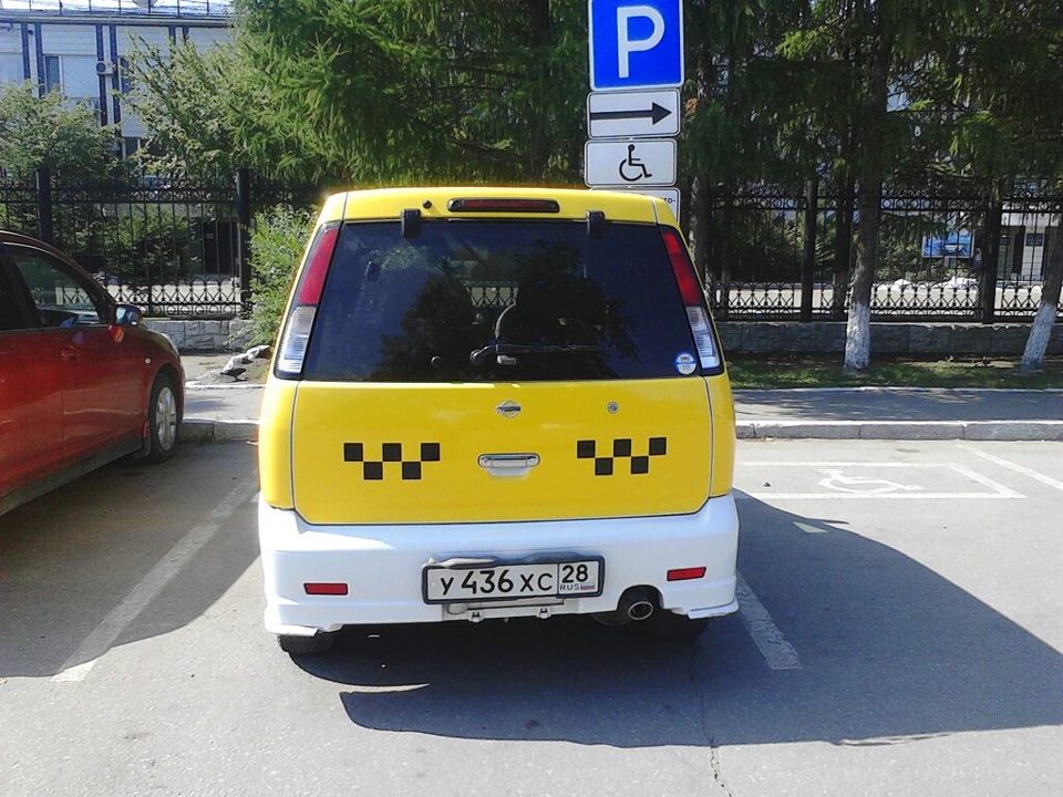 Фото в бортжурнале Nissan Cube I