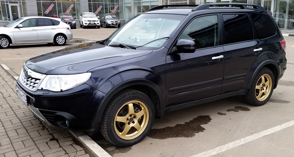 После сервиса. — Subaru Forester (SH)