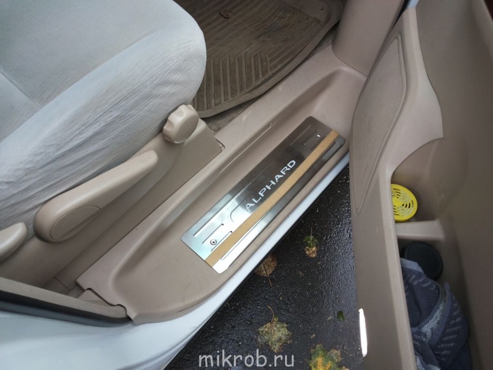 Фото в бортжурнале Toyota Alphard (2G)