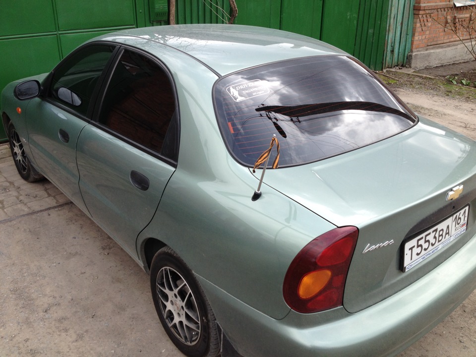 После — Chevrolet Lanos