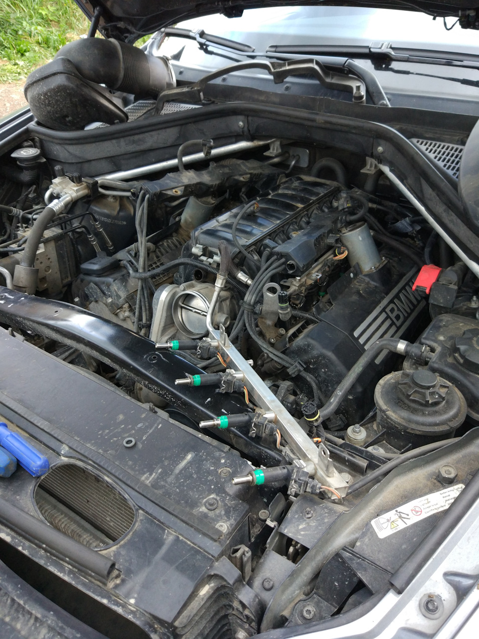 снятая рампа — BMW X5 (E70)