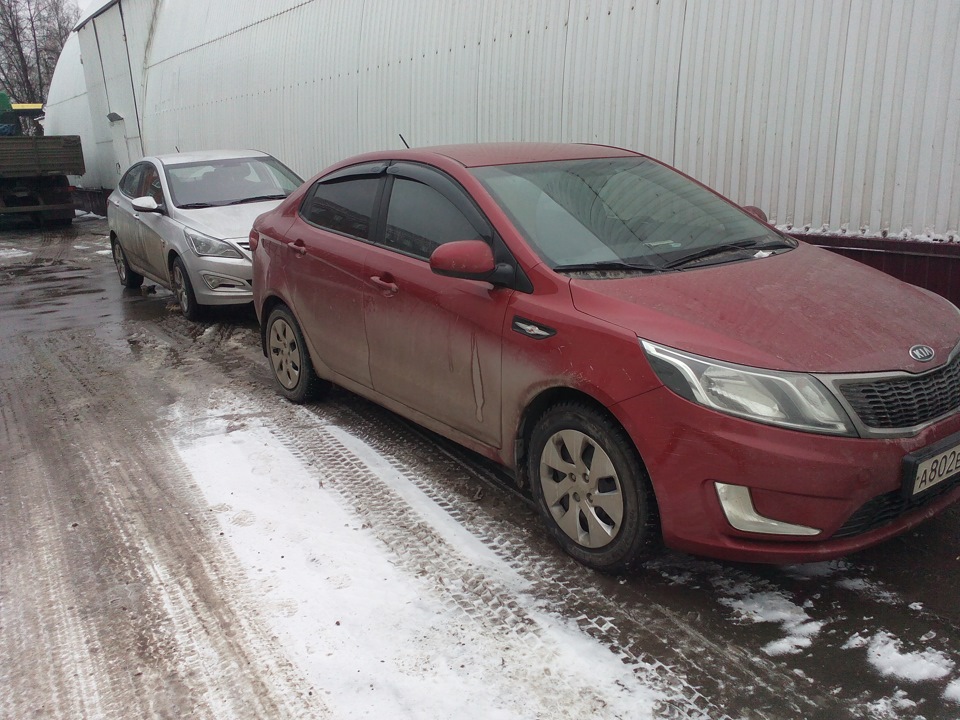 Photo from the logbook KIA Rio (3G)