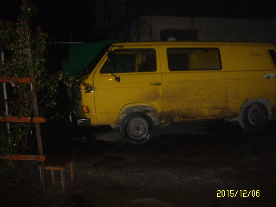 принимаем душ. — Volkswagen Transporter T3