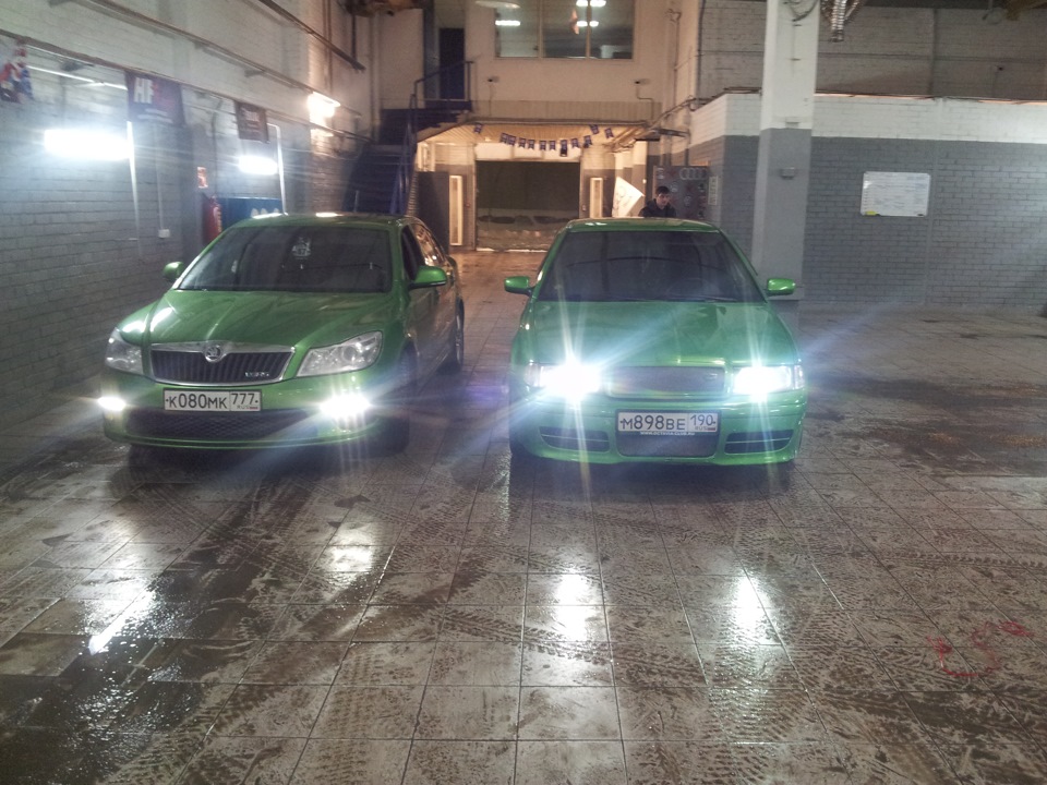 не хватает а5 и а7 ) — Skoda Octavia RS A5 Mk2