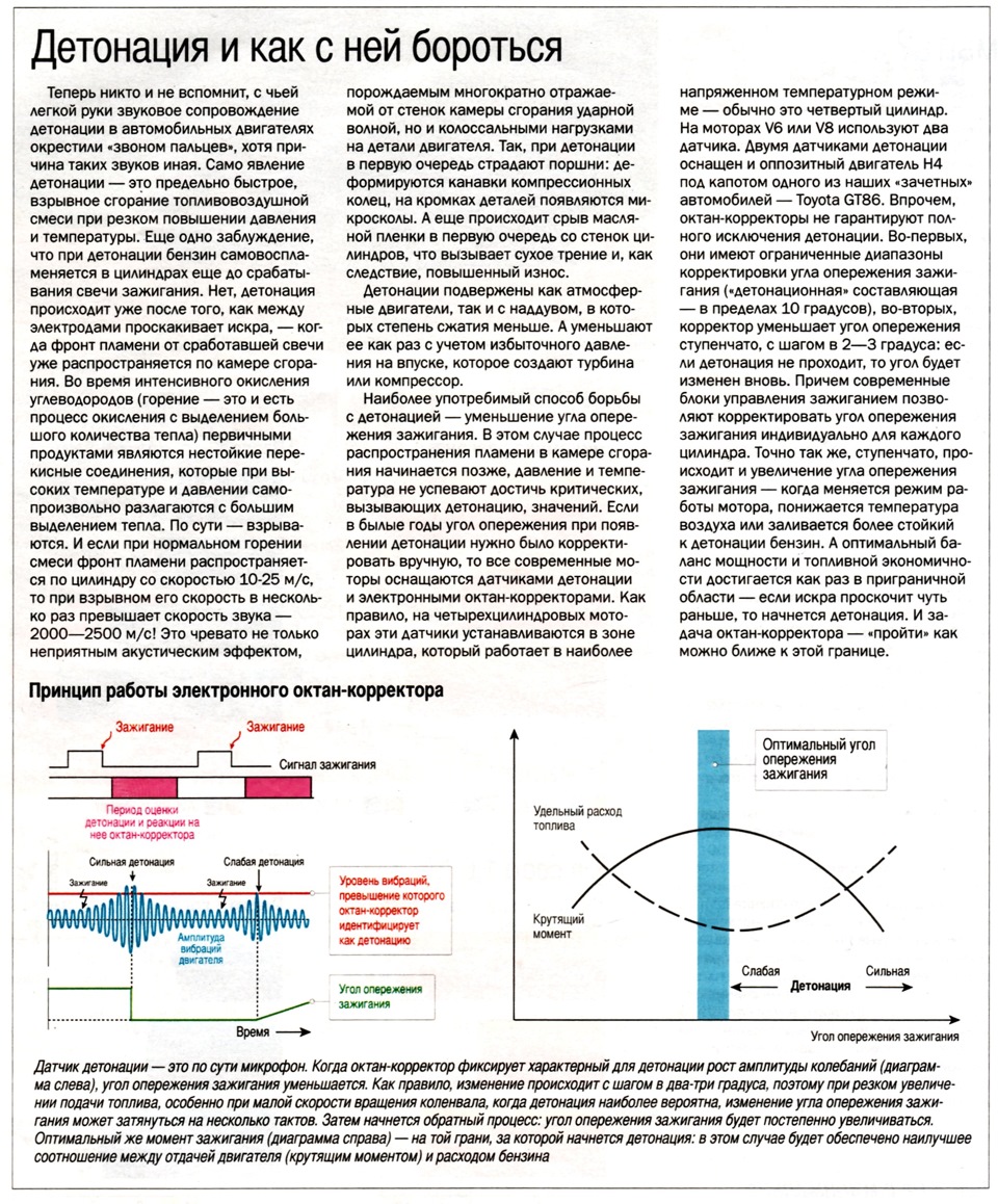 Статья про детонацию из АР — Volkswagen Golf GTI Mk6