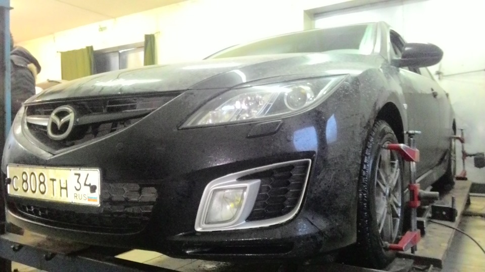 улыбашка!))) довольная!))) — Mazda 6 (2G) GH