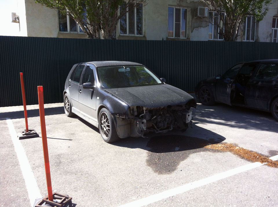 Photo from the logbook Volkswagen Golf R Mk4