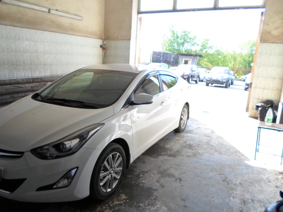 Фото в бортжурнале Hyundai Elantra (5G)