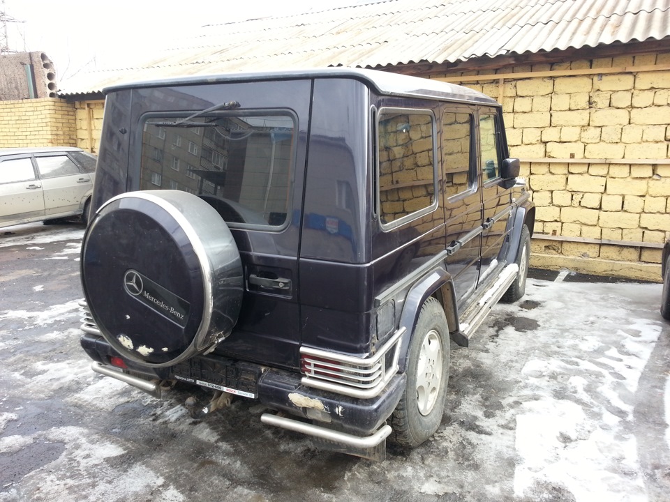 Фото в бортжурнале Mercedes-Benz G-Class (W463 1G)