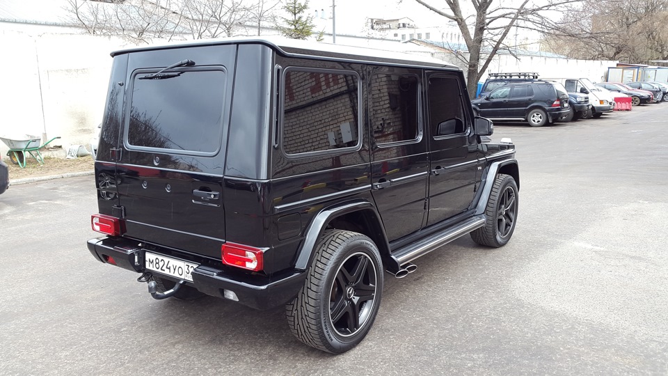 Фото в бортжурнале Mercedes-Benz G-Class (W463 1G)