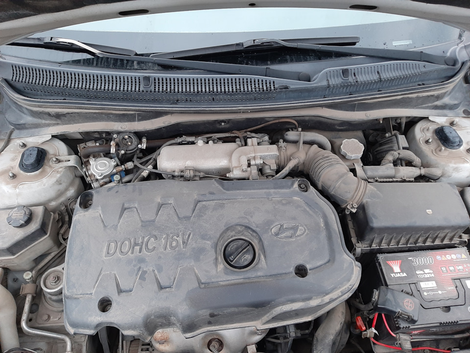 Так выглядело ДО изменений — Hyundai Accent (3G)