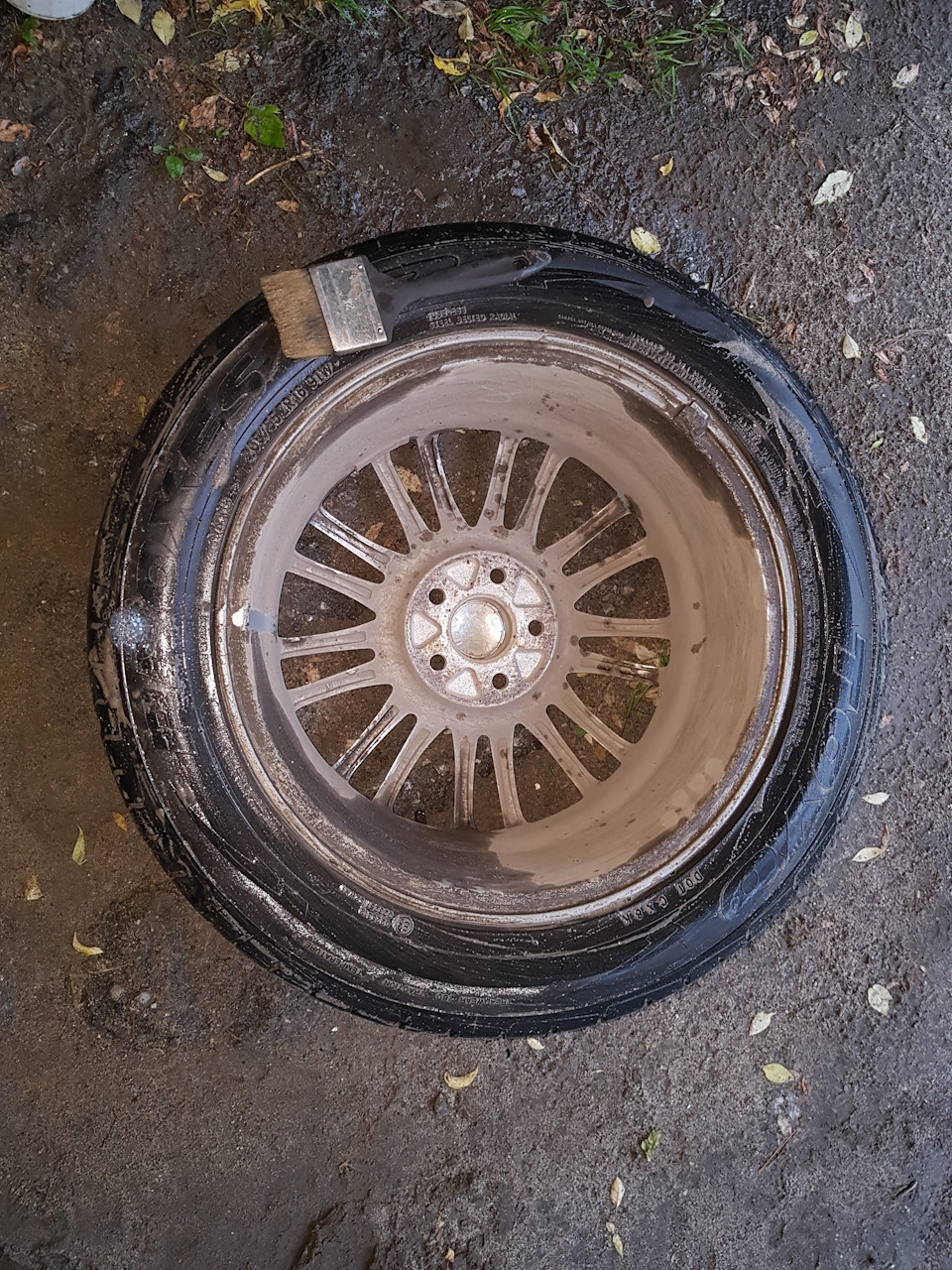 В поисках прокола. — Subaru B4 (BE)