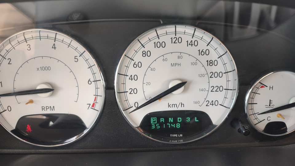 Фиксирую пробег — Dodge Stratus (2G)