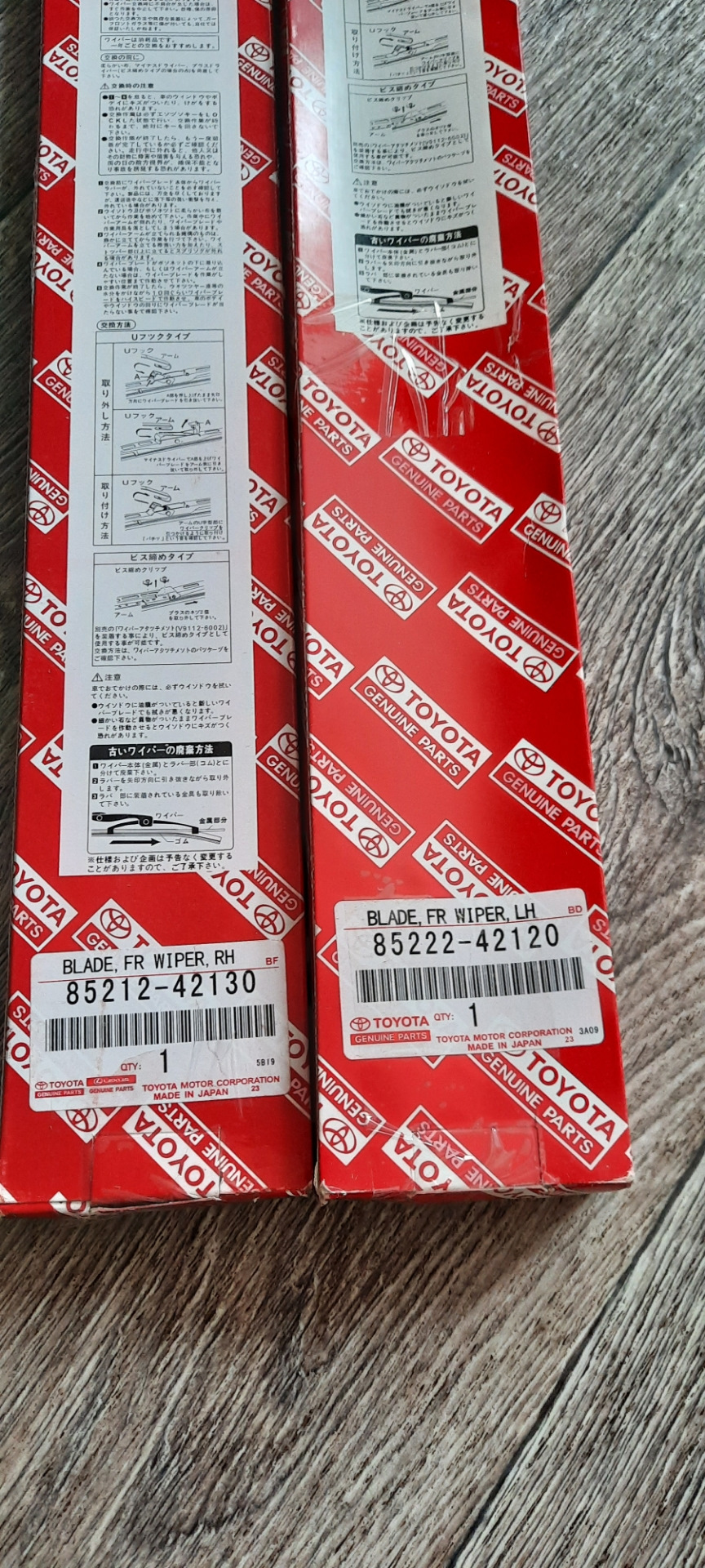 Фото в бортжурнале Toyota RAV4 (IV). Запчасти на фото: 8522242120, 8521242130