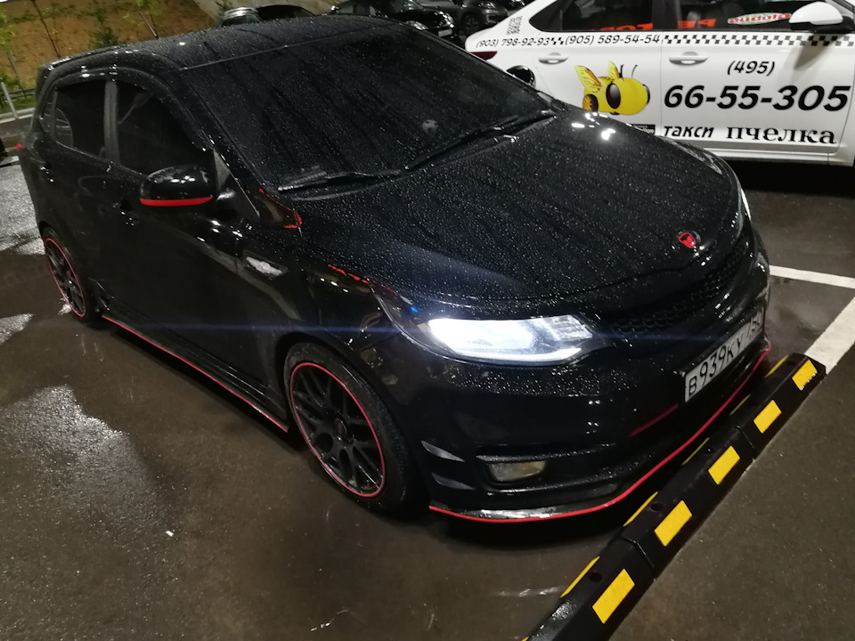 Это пчела вся в мурашках) — KIA Rio 5-door (3G)