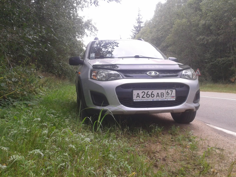 Photo from the logbook Lada Kalina Cross