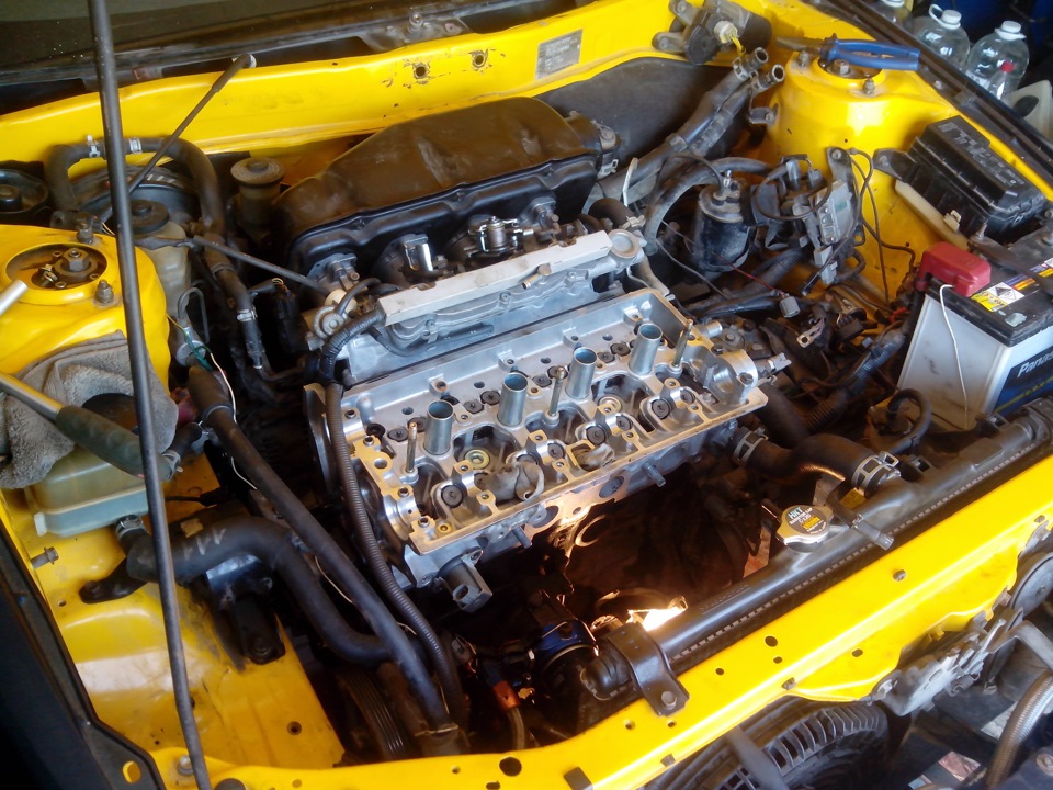 перед протяжкой — Toyota Sprinter Trueno (110)