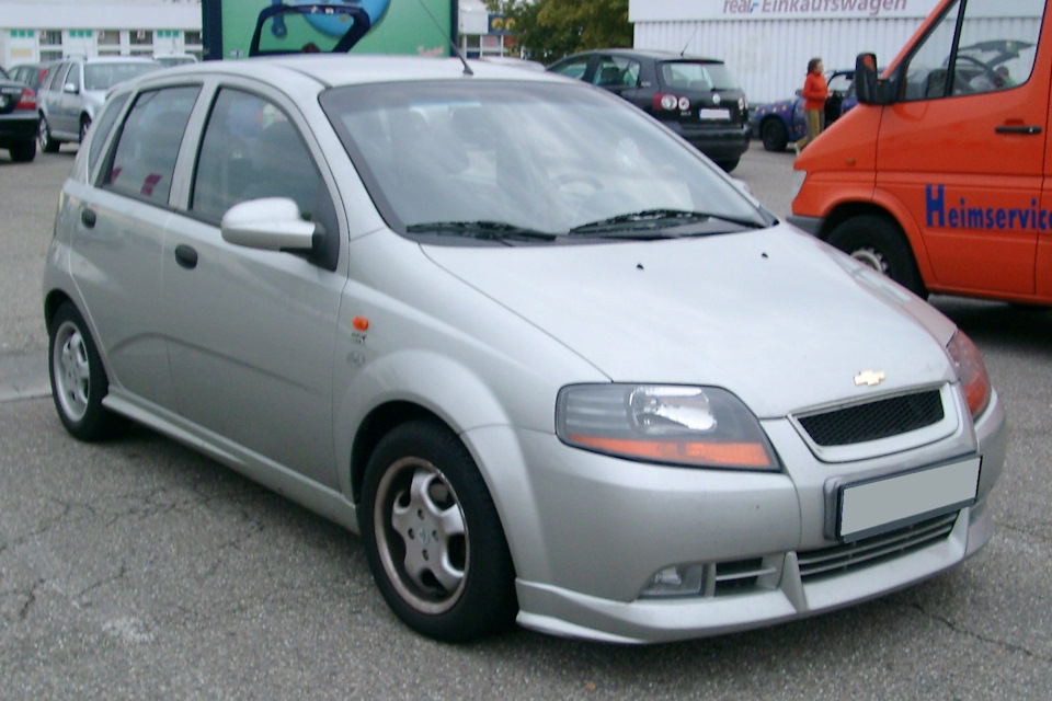 Фото в бортжурнале Chevrolet Aveo 5-door (1G)
