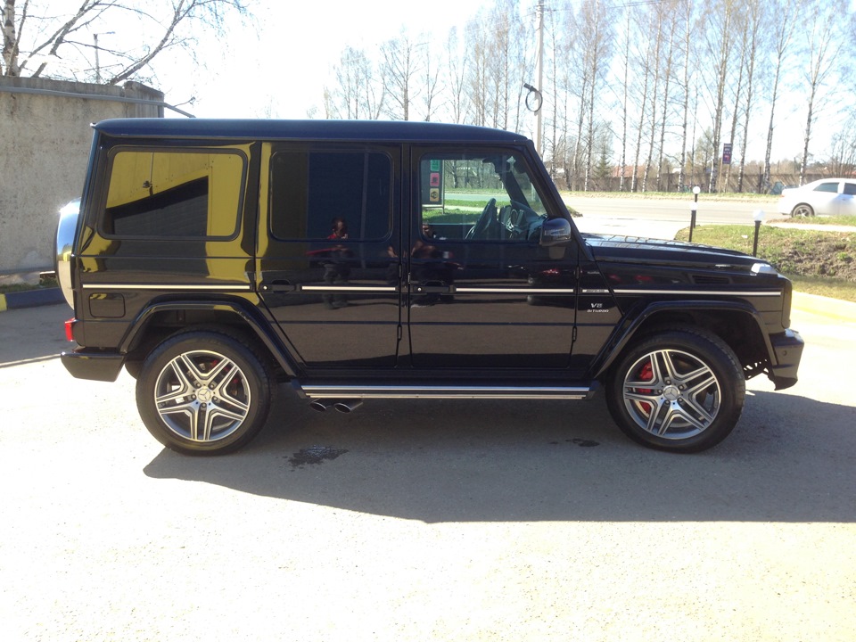 Можно бриться… — Mercedes-Benz G 63 AMG (1G)