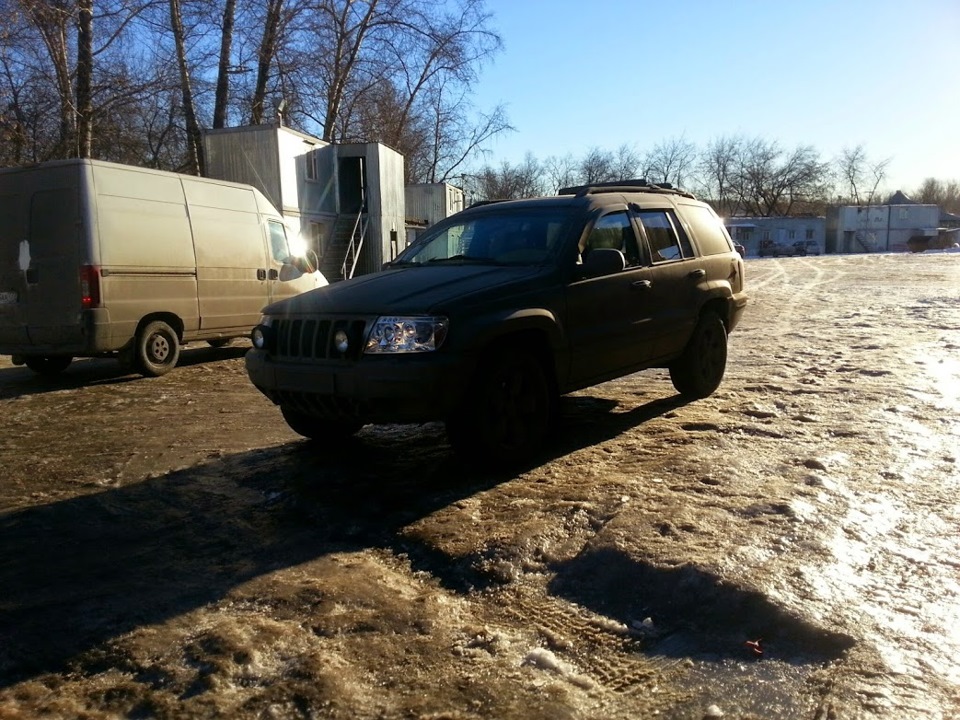 Новая оптика приятно радует глаз. — Jeep Grand Cherokee (WJ)