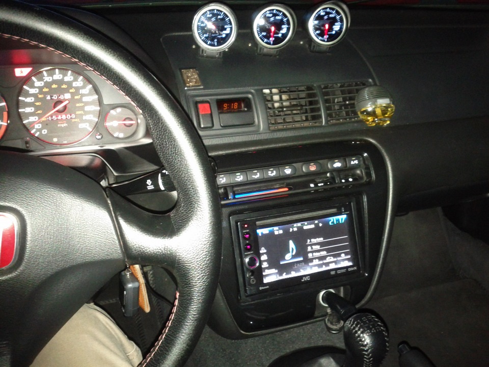 наконец-то 2дин в панели — Honda Prelude (BB5/BB6/BB7/BB8/BB9)