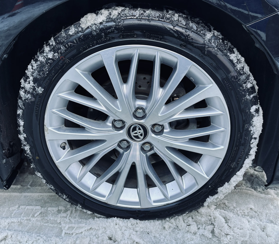 Photo from the logbook Toyota Camry (XV70)