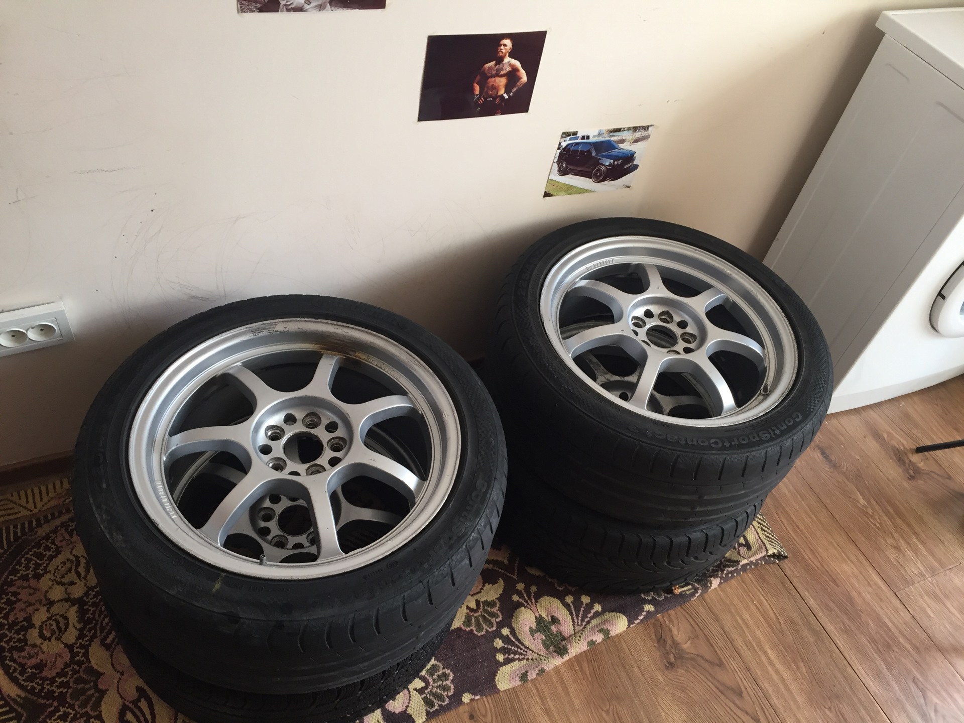 RAYS Daytona Racing 707 R17х7,5J 5х100 ET48. Каточки вернулись ко