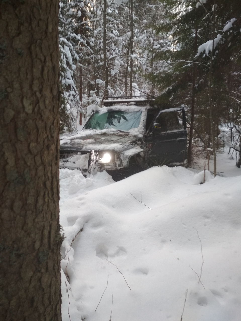 Photo from the logbook Mitsubishi Pajero (2G)