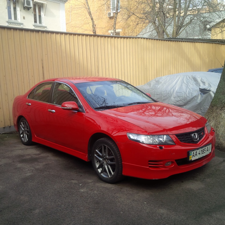 На стиле. — Honda Accord (7G)