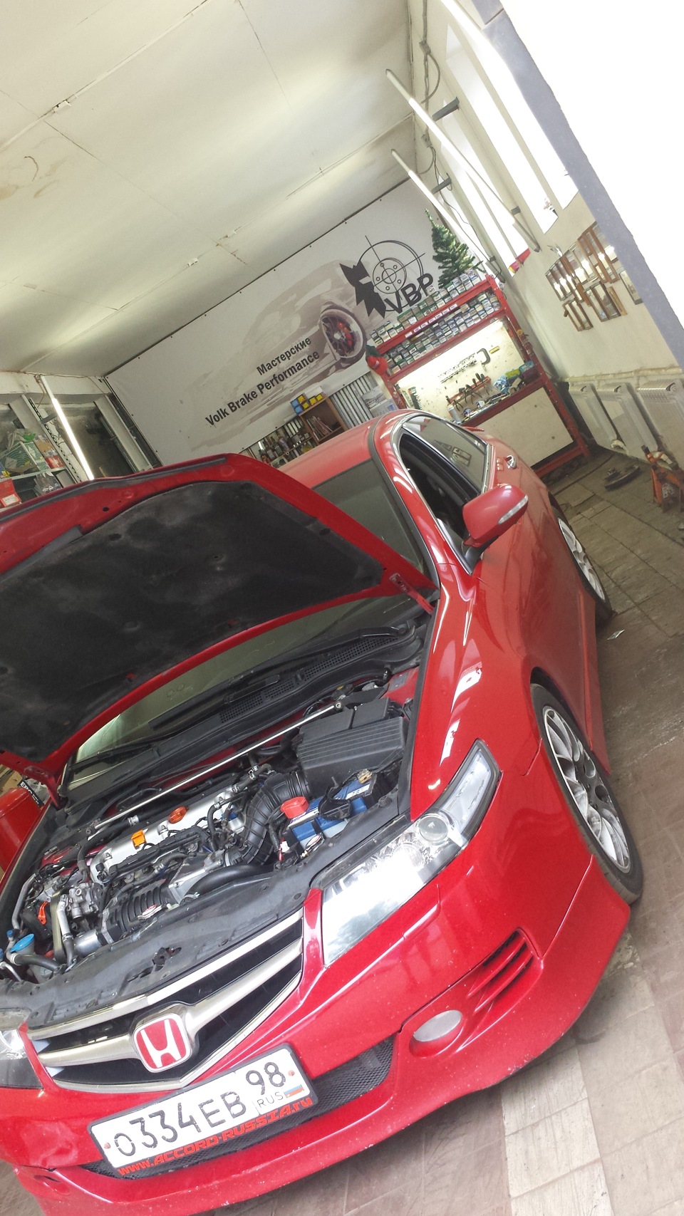 Фото в бортжурнале Honda Accord (7G)