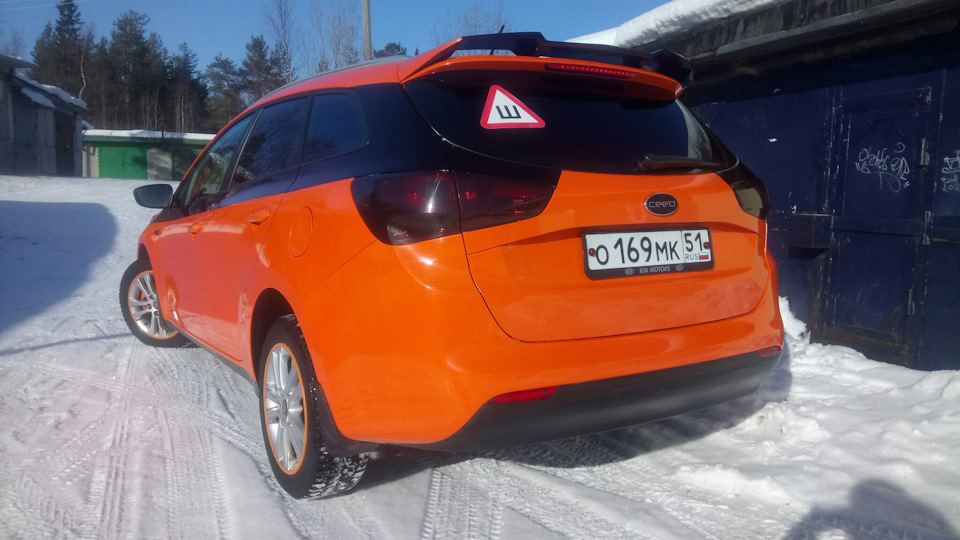 Фото в бортжурнале KIA Ceed SW (2G)