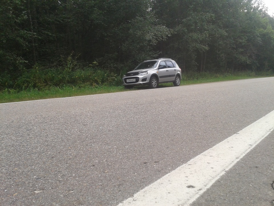 Photo from the logbook Lada Kalina Cross