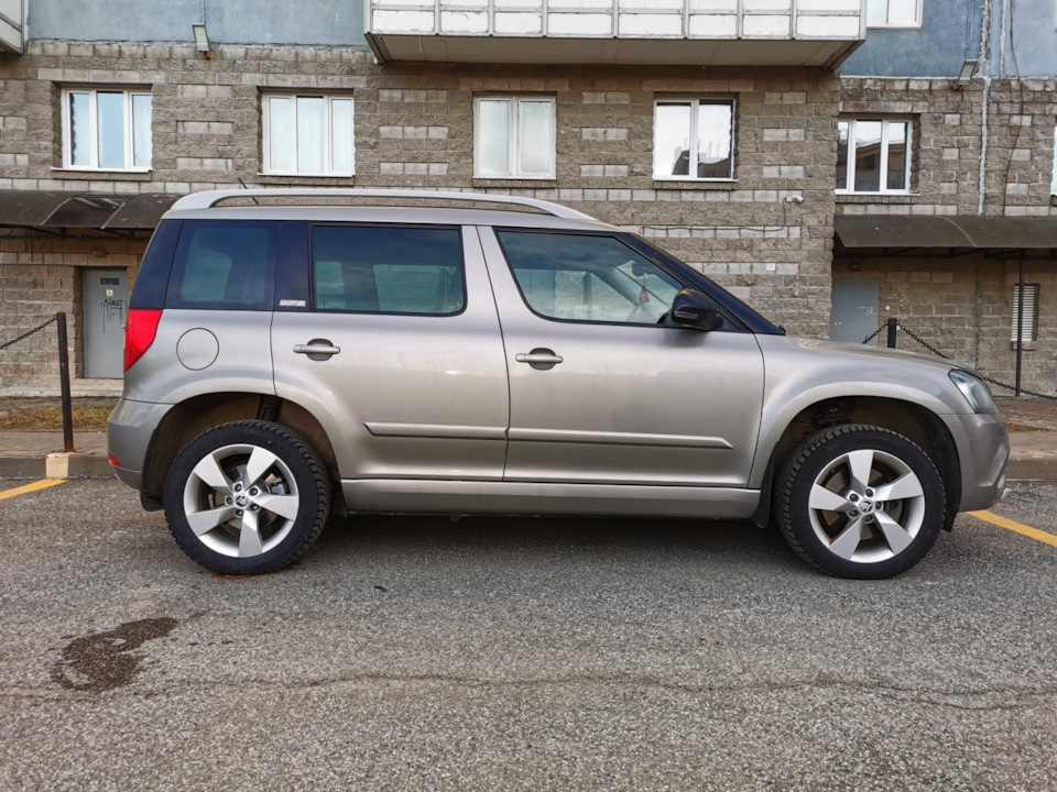 Стало. На зимних колесах. — Skoda Yeti