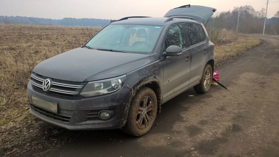 На мойке будут нам рады — Volkswagen Tiguan (1G)