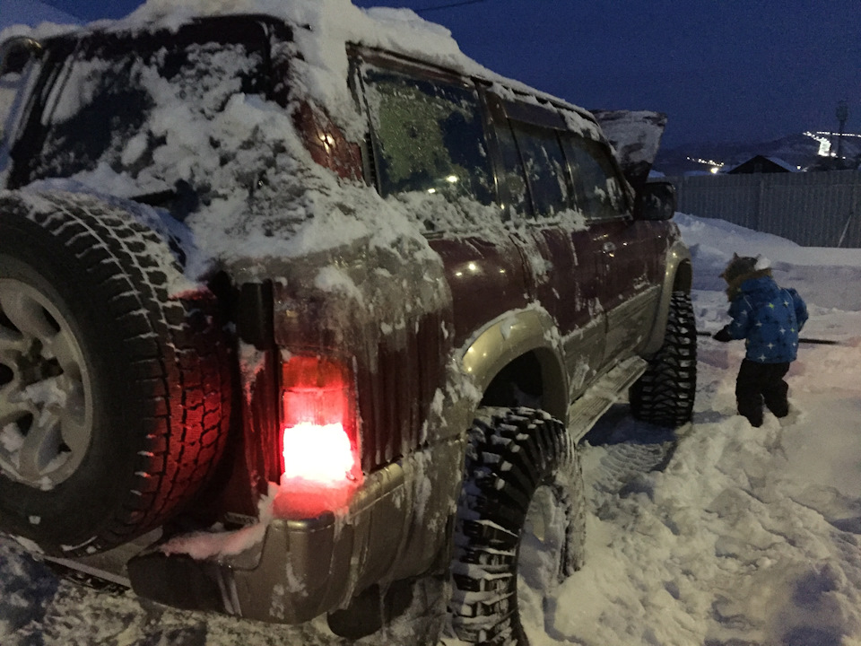 Сын — помощник! — Nissan Safari (Y61)