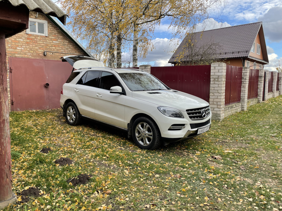 Фото в бортжурнале Mercedes-Benz M-Class (W166)