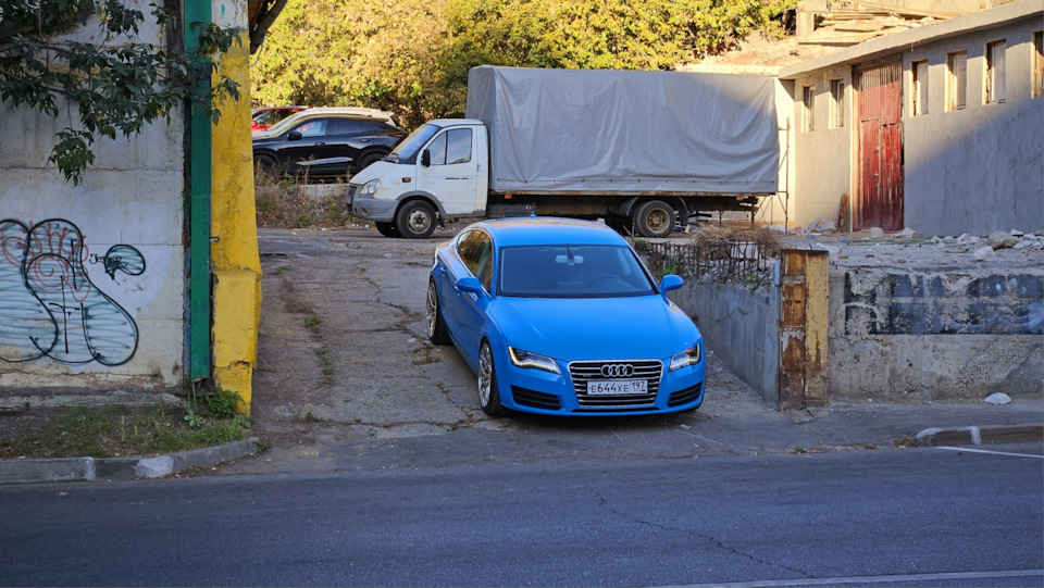 Фото в бортжурнале Audi A7 Sportback (1G)