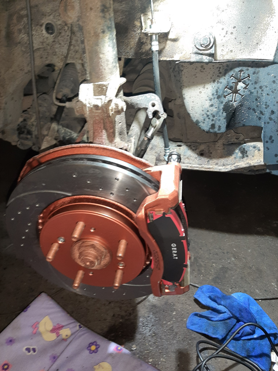В процессе сборки — Honda CR-V (RE)
