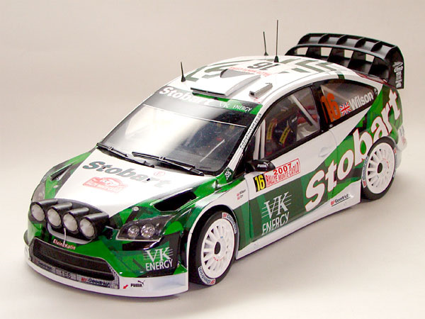 SUNSTAR 1:18 FORD FOCUS WRC '2007 RALLY OF MONTE CARLO