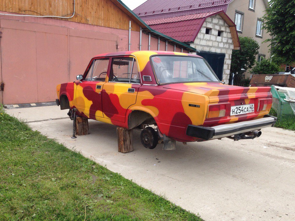 Летучий жигуль!))) — Lada 21051