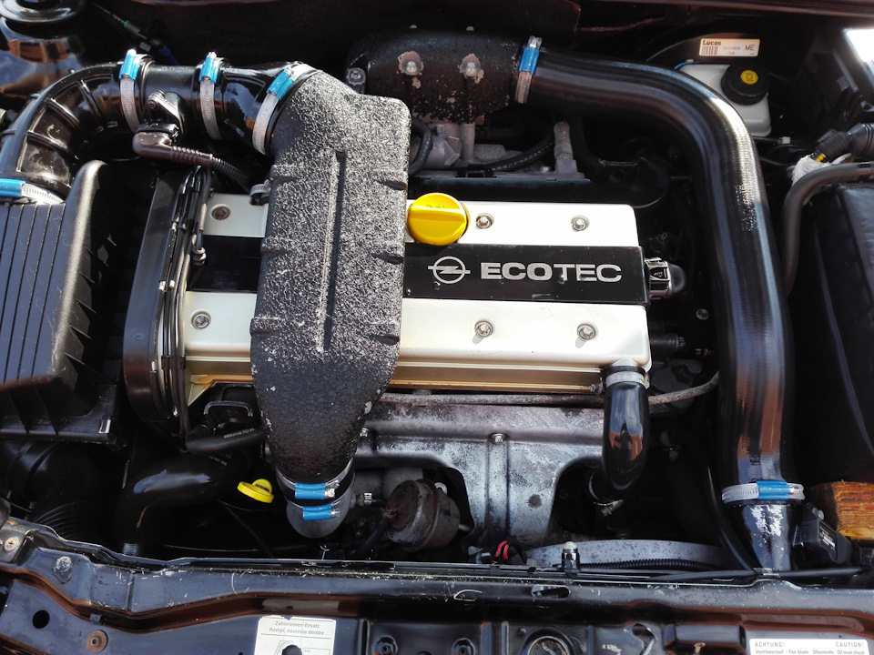Штатный трубопровод Z20LET — Opel Astra G Coupe