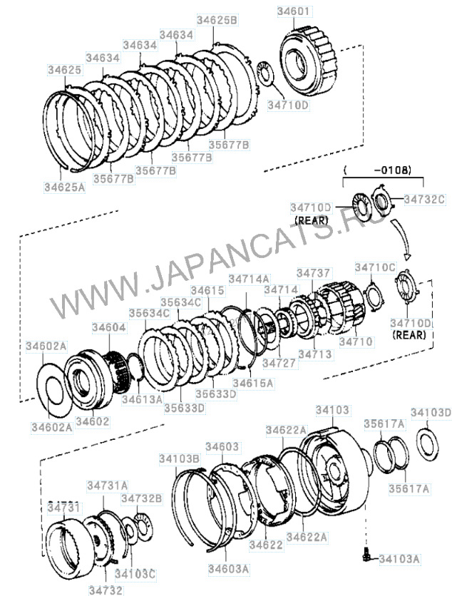 Фото в бортжурнале Toyota 4Runner (3G). Запчасти на фото: 347144