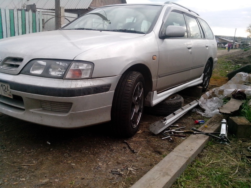 Прикинул порог — Nissan Primera Wagon (W11)