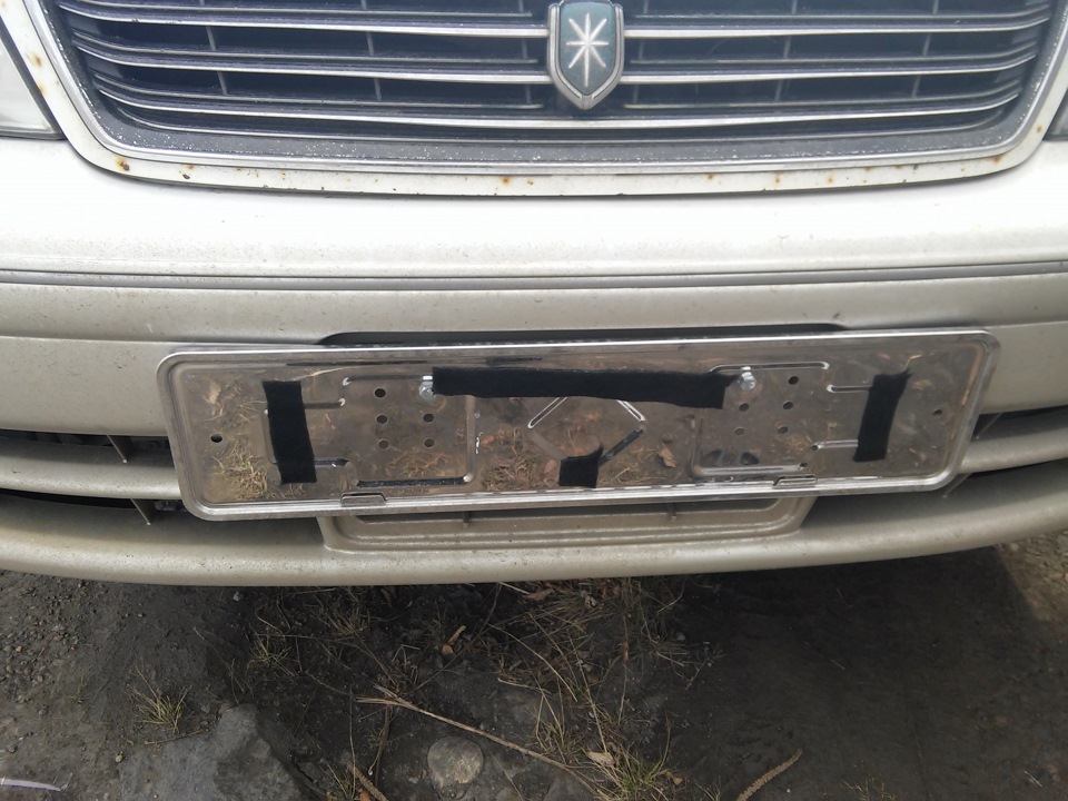 Вот так теперь)) — Toyota Mark II Qualis